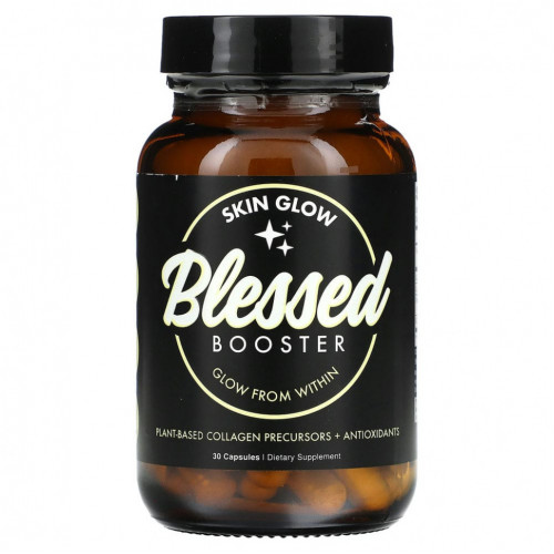 Blessed, Skin Glow, Booster, 30 капсул