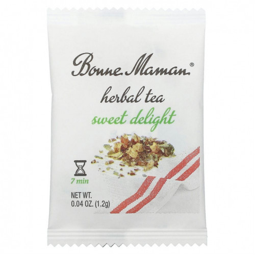 Bonne Maman, Herbal Tea, Sweet Delight, без кофеина, 16 чайных пакетиков, 19 г (0,68 унции)