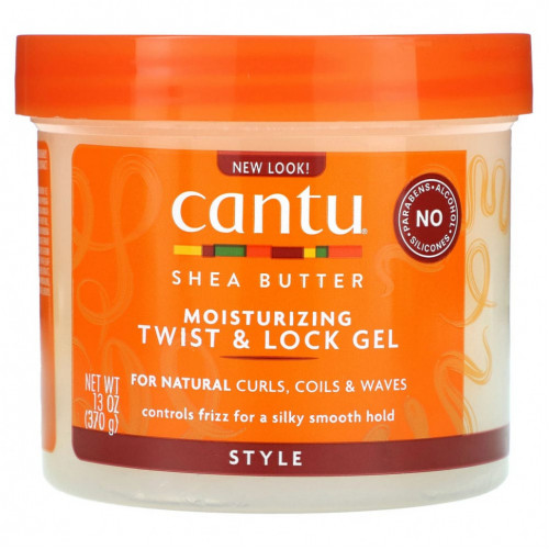 Cantu, Масло ши, увлажняющий гель-фиксатор, 370 г (13 унций)