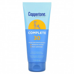 Coppertone, Солнцезащитный лосьон, комплексный, SPF 30, 207 мл (7 жидк. Унций)