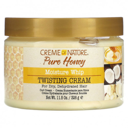 Creme Of Nature, Pure Honey, Moisture Whip, крем для волос, 326 г (11,5 унции)