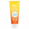 DERMA E, Sun Defense Clear Zinc, солнцезащитное средство для тела, SPF 30, без запаха, 113 г (4 унции)