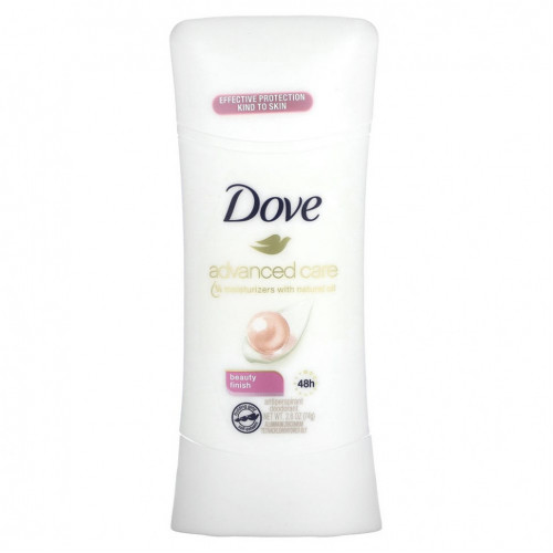 Dove, Advanced Care, дезодорант-антиперспирант, финиш, 74 г (2,6 унции)