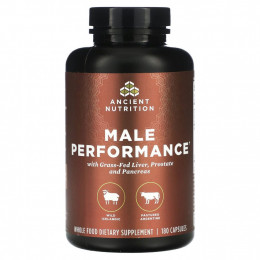 Dr. Axe / Ancient Nutrition, Male Performance, 180 капсул