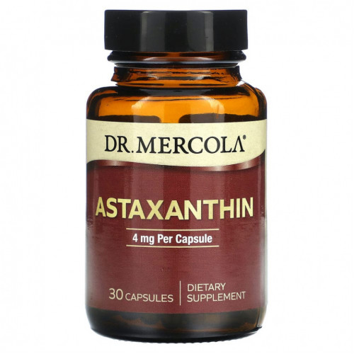 Dr. Mercola, Astaxanthin, 4 mg, 30 Capsules