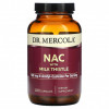 Dr. Mercola, NAC With Milk Thistle, 250 mg, 180 Capsules