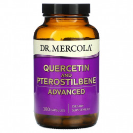 Dr. Mercola, Quercetin And Pterostilbene, Advanced, 180 Capsules