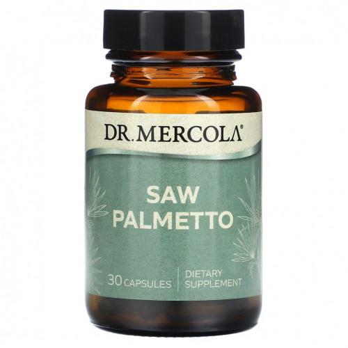 Dr. Mercola, Saw Palmetto, 30 капсул