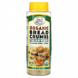 Edward & Sons, Organic Breadcrumbs, Italian Herbs, 15 oz (425 g)