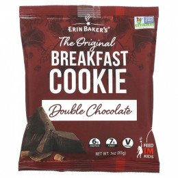 Erin Baker's, The Original Breakfast Cookie, двойной шоколад, 85 г (3 унции)