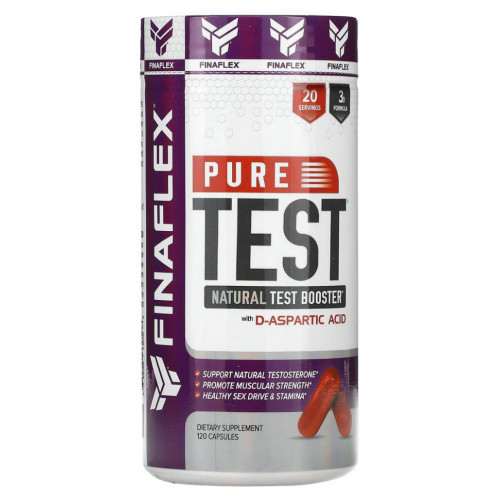 Finaflex, Pure Test, 120 капсул