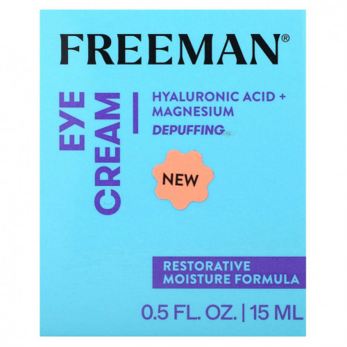 Freeman Beauty, Восстанавливающий крем для кожи вокруг глаз, депаффинг, 15 мл (0,5 жидк. Унции)