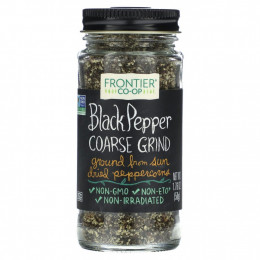 Frontier Co-op, Black Pepper, Coarse Grind, 1.76 oz (50 g)