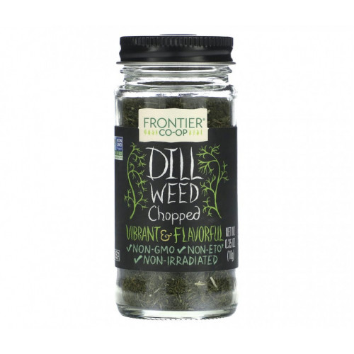 Frontier Co-op, Dill Weed, Chopped, 0.35 oz (10 g)