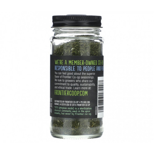 Frontier Co-op, Dill Weed, Chopped, 0.35 oz (10 g)