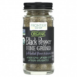 Frontier Co-op, Organic Black Pepper, Fine Grind, 1.80 oz (52 g)