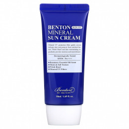 Benton, Минеральный солнцезащитный крем Skin Fit, SPF 50 / PA ++++, 50 мл (1,69 жидк. Унции)