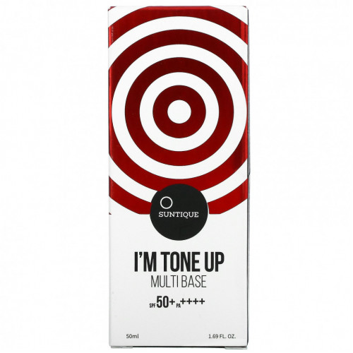 Suntique, I'm Tone Up Multi Base, SPF 50+ PA ++++, 50 мл (1,69 жидк. Унции)