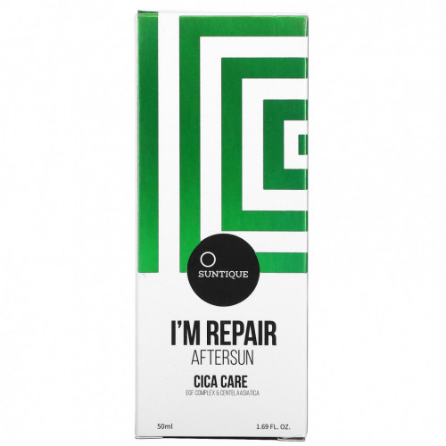 Suntique, I'm Repair Aftersun, Cica Care, 50 мл (1,69 жидк. Унции)