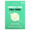 I Dew Care, Here's The Tea Tree, успокаивающая тканевая маска, 10 листовых масок, по 24 мл (0,81 жидк. Унции)