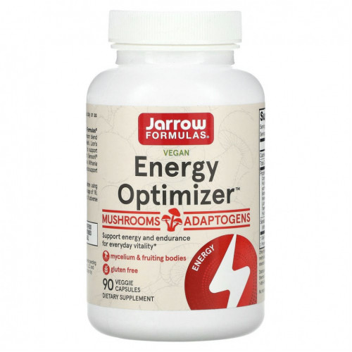 Jarrow Formulas, Energy Optimizer, 90 растительных капсул