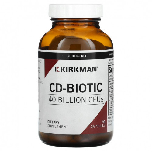 Kirkman Labs, CD-Biotic, 40 млрд КОЕ, 90 капсул