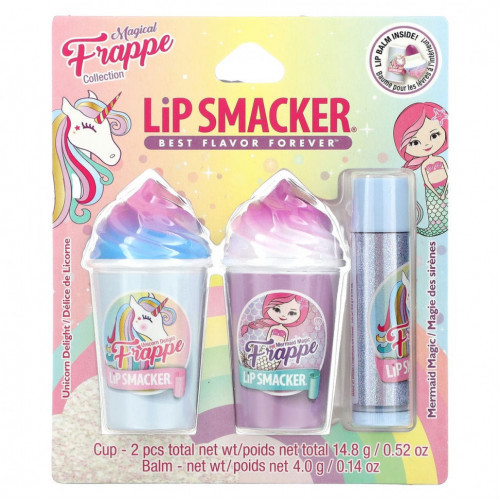 Lip Smacker, Magical Frappe Collection, бальзам для губ, ассорти, 3 шт.