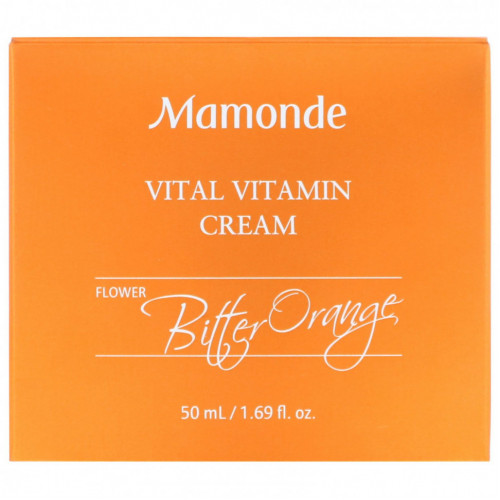 Mamonde, Vital Vitamin Cream, 50 мл (1,69 жидк. Унции)