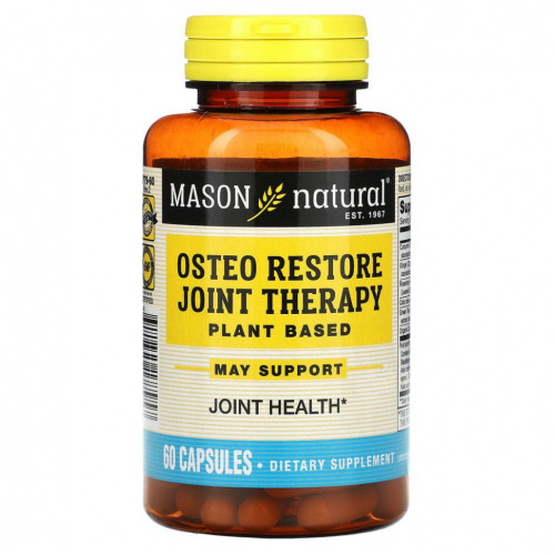 Mason Natural, Osteo Restore Joint Therapy, 60 капсул