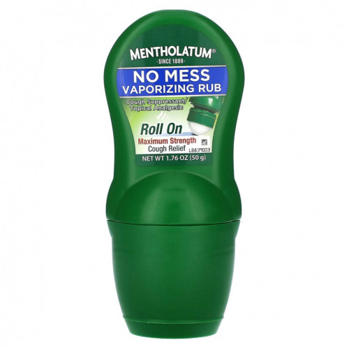 Mentholatum, Средство No Mess Vaporizing, 50 г (1,76 унции)