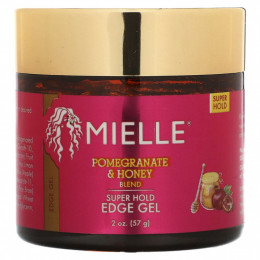 Mielle, Super Hold Edge Gel, смесь граната и меда, 57 г (2 унции)