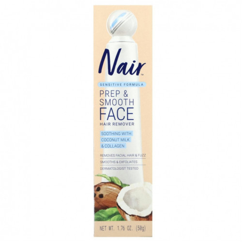 Nair, Средство для снятия волос Prep & Smooth, 50 г (1,76 унции)