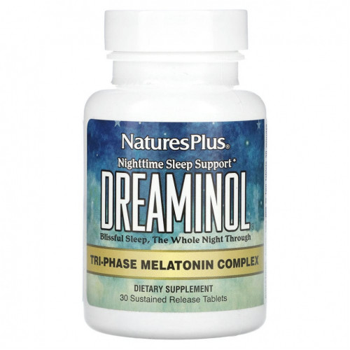 NaturesPlus, Dreaminol, 30 таблеток с замедленным высвобождением