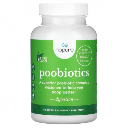 NB Pure, Poobiotics`` 60 капсул