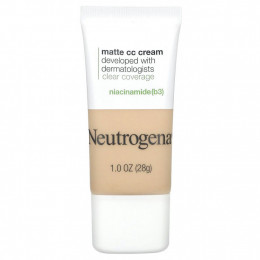 Neutrogena, Матовый CC-крем, фарфор 2.0, 28 г (1 унция)