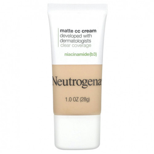 Neutrogena, Матовый CC-крем, фарфор 2.0, 28 г (1 унция)