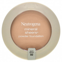 Neutrogena, Mineral Sheers, тональная пудра, мягкий бежевый 50, 9,6 г (0,34 унции)