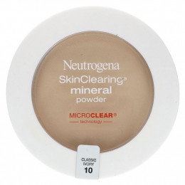 Neutrogena, Очищающая минеральная пудра, классическая слоновая кость 10, 11 г (0,38 унции)