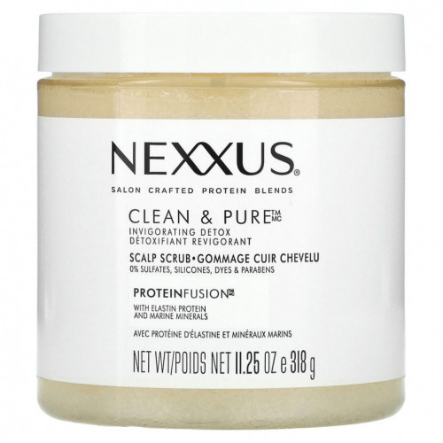 Nexxus, Clean & Pure скраб для кожи головы, 318 г (11,25 унции)