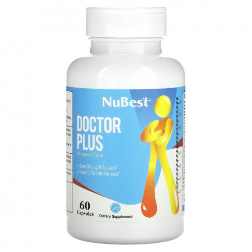 NuBest, Doctor Plus, корица, 60 капсул