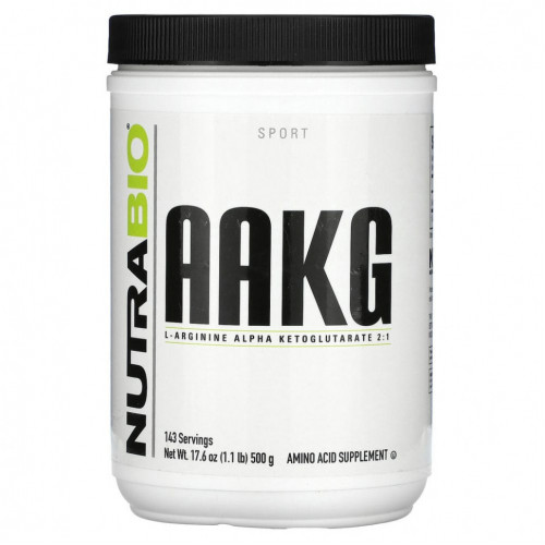 Nutrabio Labs, AAKG`` 500 г (1,1 фунта)