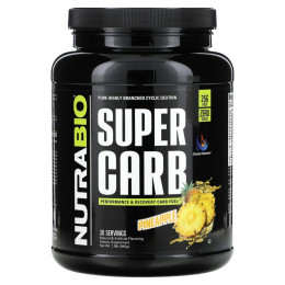 Nutrabio Labs, Super Carb, ананас, 840 г (1,9 фунта)