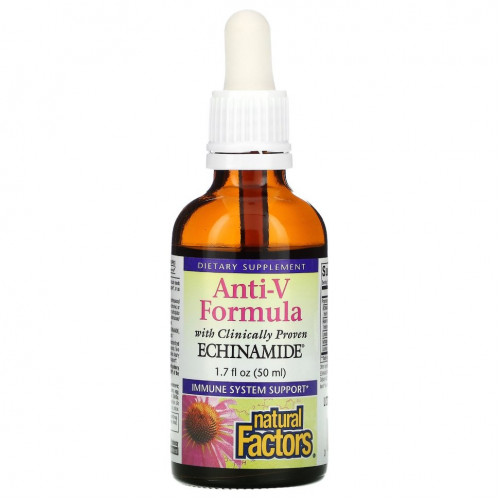 Natural Factors, Anti-V Formula, Echinamide, 1.7 fl oz ( 50 ml)