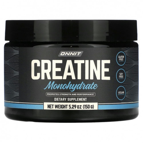 Onnit, Моногидрат креатина, 150 г (5,29 унции)