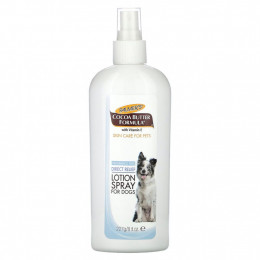 Palmer's for Pets, Какао-масло с витамином Е, лосьон-спрей для собак, без отдушек, 227 г (8 жидк. Унций)