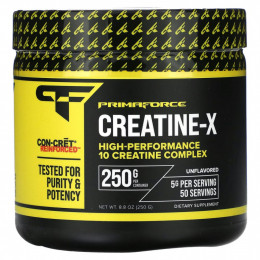 Primaforce, Creatine-X, без добавок, 250 г (8,8 унции)