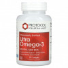 Protocol for Life Balance, Ultra Omega-3, 500 ЭПК / 250 ДГК, 90 мягких таблеток