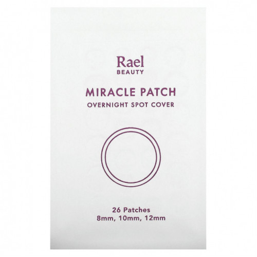 Rael, Inc., Beauty, Miracle Patch, ночное покрытие, 52 патча