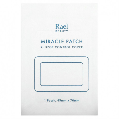 Rael, Inc., Beauty, Miracle Patch, покрытие для борьбы с пятнами, XL, 6 патчей