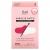 Rael, Inc., Beauty, Miracle Patch, средство от угрей, 3-ступенчатое средство для устранения пор, 1 набор